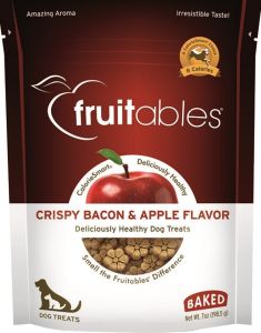 Manna Pro - Fruitables Baked Dog Treats - Bacon/Apple - 7 oz