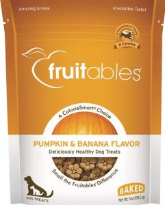 Manna Pro - Fruitables Crunchy Dog Treats - Pumpkin/Banana - 7 oz