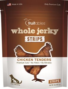 Manna Pro - Fruitables Whole Jerky Strips - Roasted Chicken - 5 oz