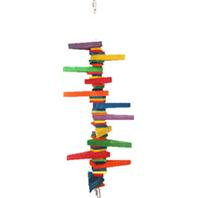 A&E Cage Company - Hb Colored Wooden Blocks & Wedges - Multi -Medium