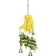 A&E Cage Company - Hb Wooden Bananas Toy - Multi - Large