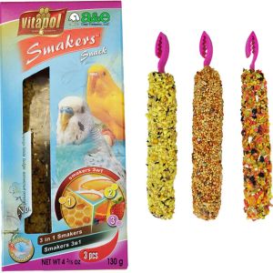 A&E Cage Company - A&E Treat Stick 3In1 Mix Parakeet Twin Pack - 2 Pack
