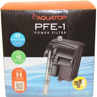 Aquatop Aquatic Supplies - Forza Power Filter - Black - 15 Gallon