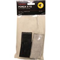 Aquatop Aquatic Supplies - Forza Replacement Filter With Activated Carbon - Black -15 Gallon