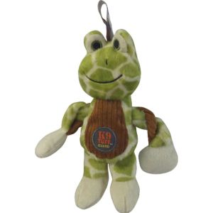 Charming Pet Products - Baby Pulleez Frog Dog Toy - Green - Small/7 Inch