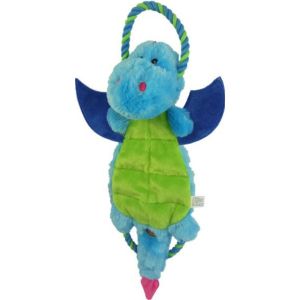 Charming Pet Products - Magic Mats Dragon Dog Toy - Blue - XLarge/17 Inch