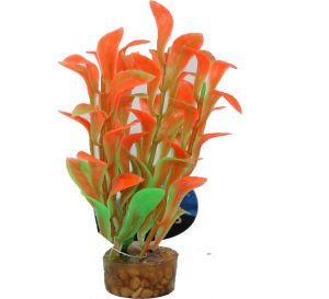 Blue Ribbon Pet Products - Color Burst Florals Scoop Leaf - Orange - 1.25X1.25X3.25 Inch