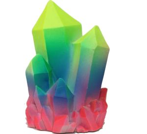 Blue Ribbon Pet Products - Exotic Environments Crystal Cave Multi - Glow - 2.752.5X3.75 Inch