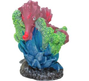 Blue Ribbon Pet Products - Exotic Environments Relaxing Seahorse - 3.75X2.5X4 Inch