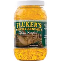 Flukers - Cricket Quencher Calcium Fortified - Orange - 16 Ounce