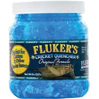 Flukers - Cricket Quencher Original Formula - Blue - 8 Ounce