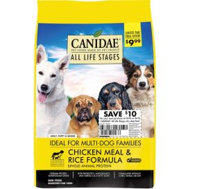 Canidae - All Life Stages - Canidae All Life Stages Dry Dog Food - Chicken/Rice - 4 Lb