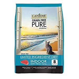 Canidae - Pure - Canidae Pure Ocean Indoor Formula Dry Cat Food - Fresh Tuna - 5 Lb
