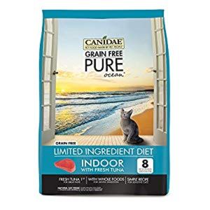 Canidae - Pure - Canidae Pure Ocean Indoor Formula Dry Cat Food - Fresh Tuna - 10 Lb