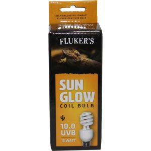 Flukers - Sun Glow Coil Bulb Desert 10.0 Uvb - 13 Watt