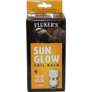 Flukers - Sun Glow Coil Bulb Desert 10.0 Uvb - 26 Watt