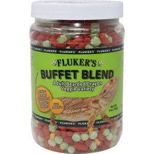 Flukers - Buffet Blend Adult Bearded Dragon - Veggie Variety - 7  oz