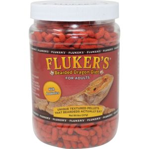 Flukers - Adult Bearded Dragon Diet - 8  oz
