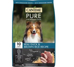 Canidae - Pure - Canidae Pure Grain Dry Dog Food - Duck/Brown Rice - 4 Lb