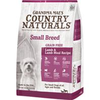 Grandma Mae S Country Nat - Country Naturals Grain Free Lid Small Breed Dog - Lamb - 4Lb