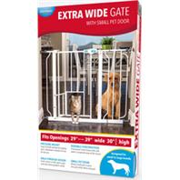 Carlson Pet Products - Extra Wide Walk-Through Gate W/Door