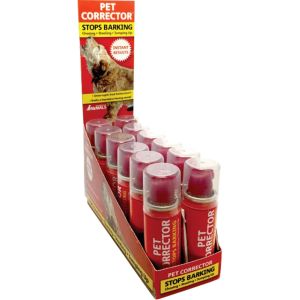 The Company Of Animals - Pet Corrector Stops Barking Display - Red - 30Ml/12 Piece