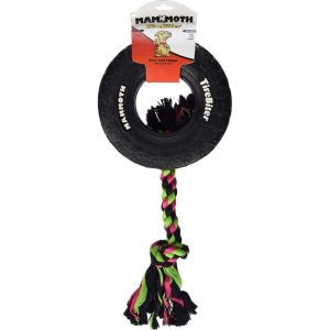 Mammoth Pet Products - Tirebiter II With Rope - Black - Large