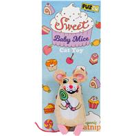 Fuzzu - Sweet Baby Mice Lolli Mouse Cat Toy - Multi  -  Medium