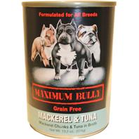 Replenish Pet - Maximum Bully Canned Dog Food - Tuna / Mackerel - 13.2 Ounce