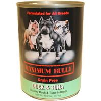 Replenish Pet - Maximum Bully Canned Dog Food - Tuna / Duck - 13.2 Ounce