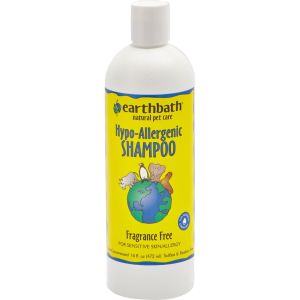Earthwhile Endeavors - Earthbath Hypoallergenic Tearless Shampoo - Fragrance Free - 16 oz