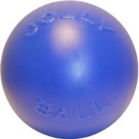 Jolly Pets - Push-N-Play Ball - Blue  - 4.5 Inch