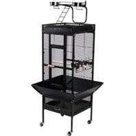Prevue Pet Products - Signature Series Select Wrought Iron Cage - Black - 18 X 18 X 57 Inch