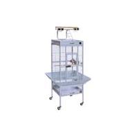 Prevue Pet Products - Signature Series Select Wrought Iron Cage - Pewter - 18 X 18 X 57 Inch