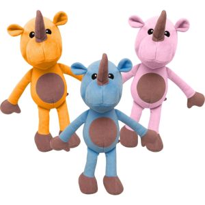SnugArooz - Robbie The Rhino Plush Toy - Assorted - 14 Inch