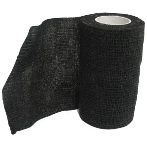 Animal Supplies International - Wrap-It-Up Flex Bandage - Black - 4 Inch x 5 Yard