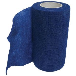 Animal Supplies International - Wrap-It-Up Flex Bandage - Blue - 4 Inch x 5 Yard
