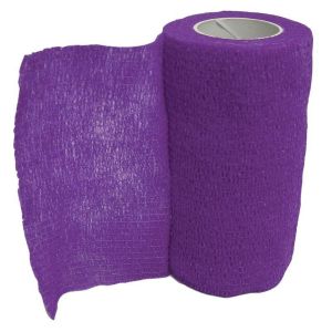 Animal Supplies International - Wrap-It-Up Flex Bandage - Purple - 4 Inch x 5 Yard