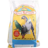 Sunseed Company - Vita Prima Sunscription Parrot Fruit/Veggie Treats - 25 Pound
