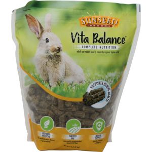 Sunseed Company - Sun Vita Balance Rabbit Food - 4 Lb