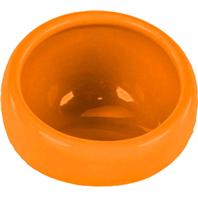 Ware Manufacturing  Bird / Small Animal - Eye Bowl Ceramic - Orange - Medium