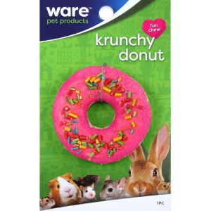 Ware - Bird/Sm An -Critter Ware Krunchy Donut -Assorted