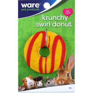 Ware - Bird/Sm An -Critter Ware Krunchy Swirl Donut -Assorted