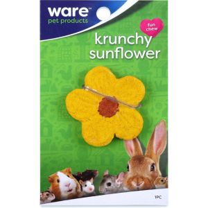 Ware - Bird/Sm An -Critter Ware Krunchy Sunflower -Yellow/Brown