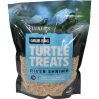 Flukers -Grub Bag Turtle Treat - Shrimp - 12 Oz
