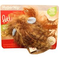 Worldwise - Wild Wooly Long Tailed Mouse With Hypernip Cat Toy - Brown