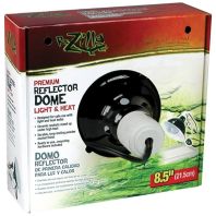 Zilla - Premium Reflector Dome Light And Heat - Black - 5.5 Inch