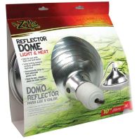 Zilla - Reflector Dome Light And Heat - Silver - 8.5 Inch 