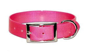 Leather Brothers - 1" Regular SunGlo Collar - Pink - 25" Length