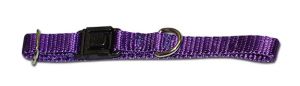Leather Brothers - 3/8" Kwik Klip Adjustable Collar - 7-10" Length - Purple